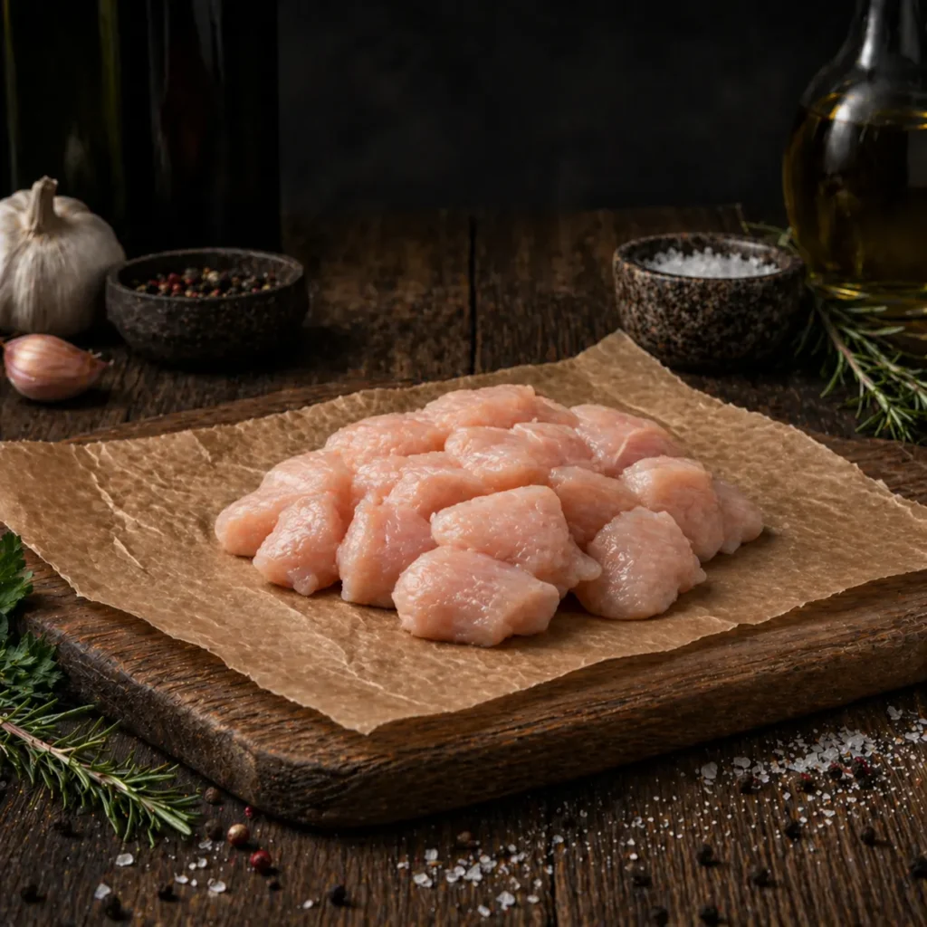 Diced Chicken Breast