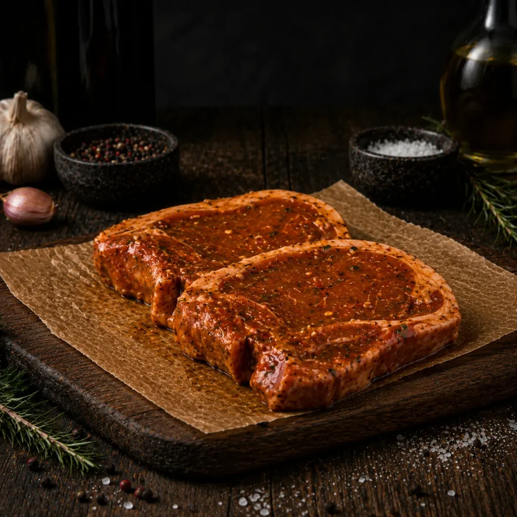 Marinated Back Chops